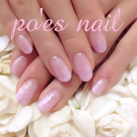 17年シンプルネイル 茅ヶ崎のネイルサロン パラジェル シェラック登録店 Po Es Nail ポエズネイル